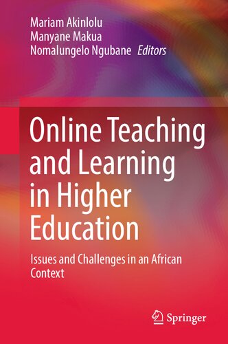 ﻿آموزش و یادگیری آنلاین در آموزش عالی: مسائل و چالش ها در زمینه آفریقا