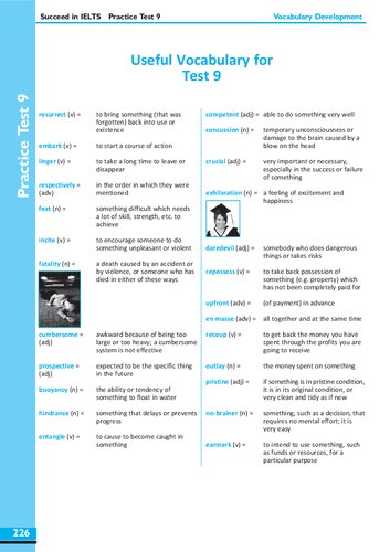 ﻿کتاب دانشجویی New Success In IELTS Academic Practice Test 9-10-11