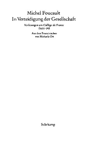 ﻿در دفاع از جامعه سخنرانی در کالج دو فرانس 1975-1976)