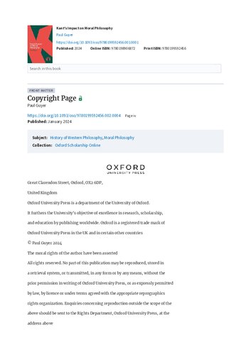 ﻿تأثیر کانت بر فلسفه اخلاق