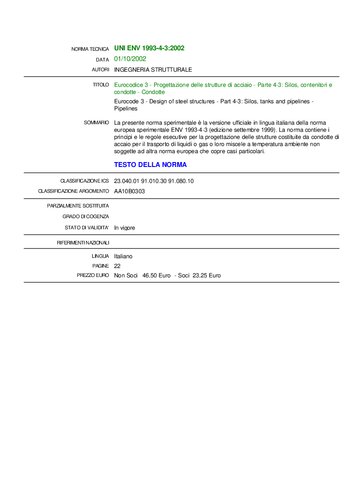 ﻿- طراحی سازه های فولادی - قسمت 4-3: سیلوها ، ظروف و خطوط لوله - مجاری / یوروکد 3 - طراحی ال مچاله های فولادی - قسمت 4-3: سیلوها ، مخازن و خطوط لوله - خطوط لوله