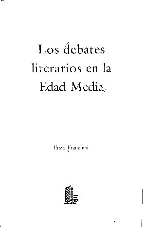 ﻿بحث های ادبی در قرون وسطی