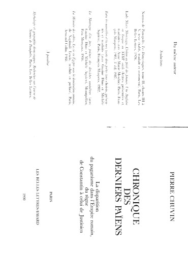 ﻿تواریخ آخرین مشرکان