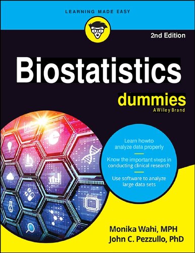 ﻿Biostatistics For Dummies, 2e (18 ژوئیه 2024)_(1394251467)_(برای Dummies)
