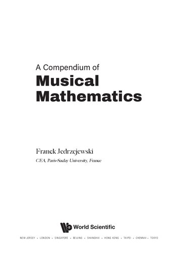 ﻿مجموعه ای از ریاضیات موسیقی