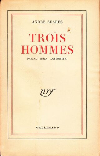 ﻿سه مرد: پاسکال - ایبسن - داستایوفسکی