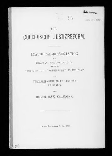 ﻿اصلاحات قضایی Cocceian