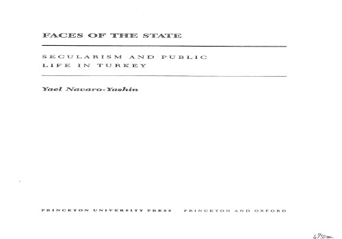 ﻿چهره های دولت: سکولاریسم و ​​زندگی عمومی در ترکیه