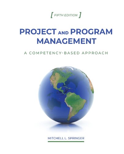 ﻿مدیریت پروژه و برنامه: رویکرد مبتنی بر شایستگی، ویرایش پنجم
