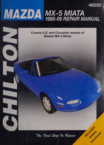 ﻿راهنمای تعمیرات مزدا MX-5 میاتا چیلتون 1990-09