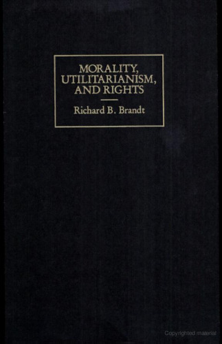 ﻿اخلاق، فایده گرایی و حقوق