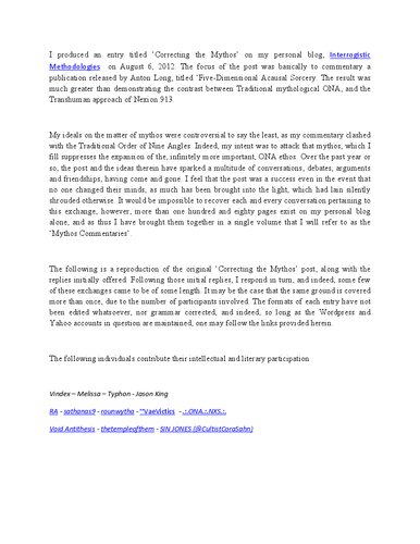 ﻿تصحیح افسانه ها