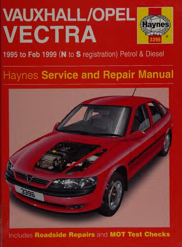 ﻿راهنمای خدمات و تعمیرات Haynes Vauxhall/Opel Vectra 1995 تا 1999
