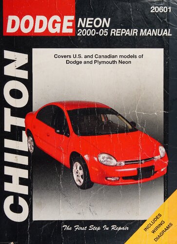 ﻿راهنمای تعمیرات Chilton's Dodge Neon 2000-05