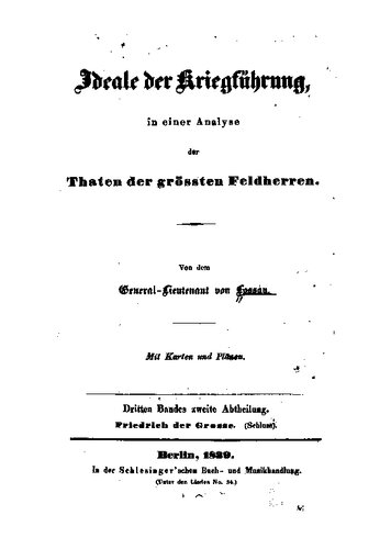 ﻿فردریک کبیر (پایان)