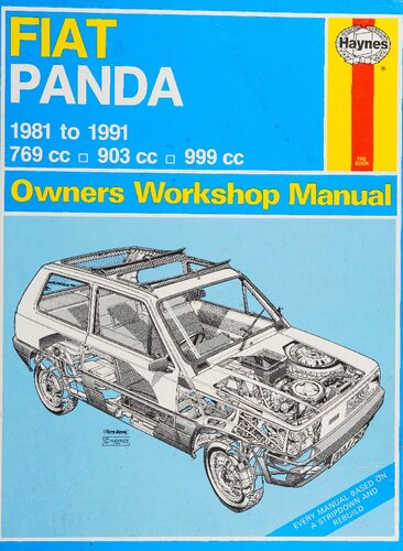 ﻿کتابچه راهنمای کارگاه مالکان هاینس فیات پاندا 1981 تا 1991