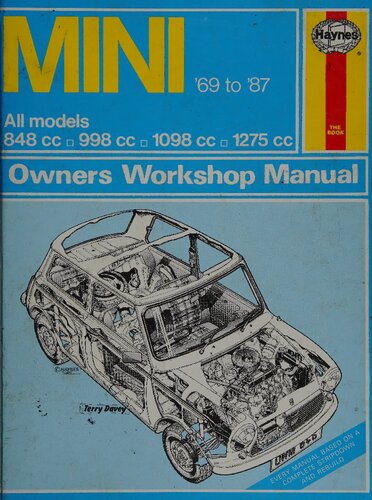 ﻿راهنمای کارگاه صاحبان Haynes Mini 1969 تا 1987