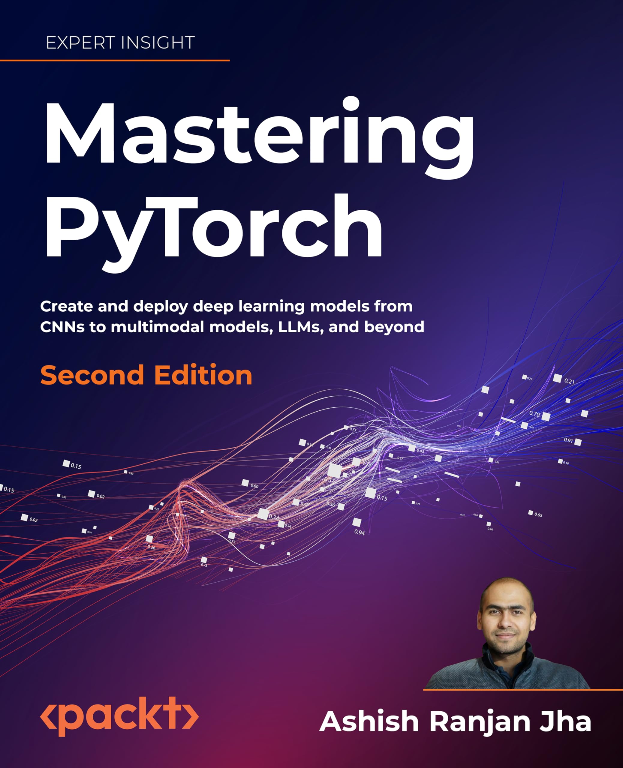 ﻿﻿تسلط بر PyTorch - نسخه دوم: ایجاد و استقرار مدل‌های یادگیری عمیق از CNN تا مدل‌های چندوجهی، LLM و فراتر از آن