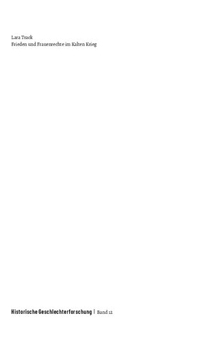 ﻿صلح و حقوق زنان در جنگ سرد: 