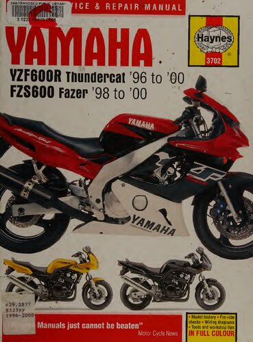 ﻿هاینس یاماها YZF600R تاندرکت