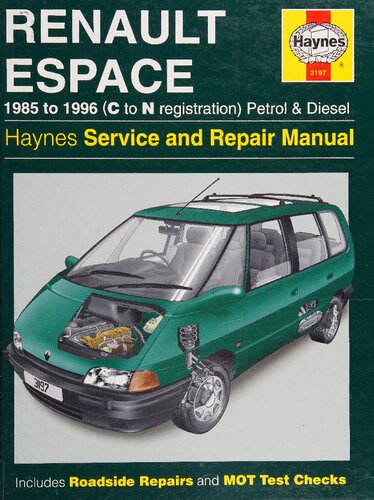 ﻿راهنمای خدمات و تعمیرات Haynes Renault Espace 1985 تا 1996