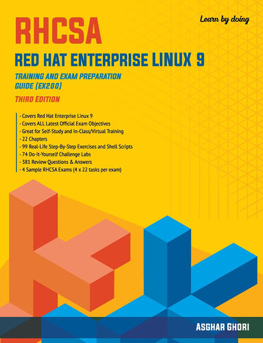 ﻿RHCSA Red Hat Enterprise Linux 9: آموزش و راهنمای آمادگی امتحان (EX200) نسخه سوم