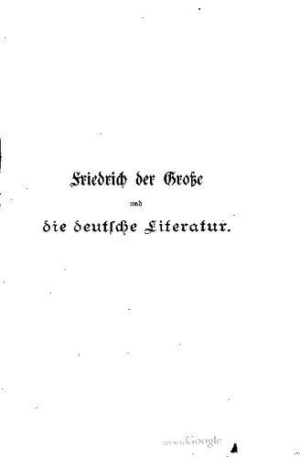 ﻿فردریک کبیر و ادبیات آلمانی