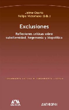 ﻿استثناء تأملات انتقادی در زیرزمین بودن ، هژمونی و بیوپلیتیک
