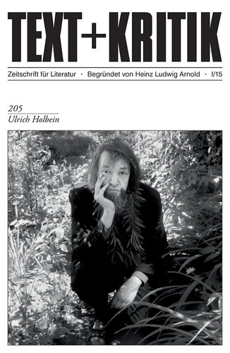 ﻿TEXT CRITICISM 205 - Ulrich Holbein