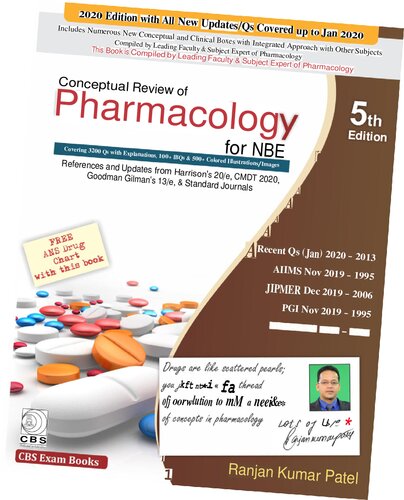 ﻿بررسی مفهومی فارماکولوژی برای NBE، 5e (28 فوریه 2022)_(9389941962)_(CBS Publishers