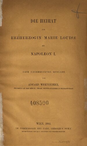 ﻿ازدواج Archduchess ماری لوئیز با ناپلئون اول