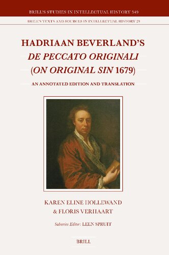 ﻿De Peccato Originali Hadrian Beverland (On Original Sin 1679): نسخه حاشیه نویسی و ترجمه