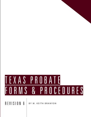 ﻿فرم ها و رویه های وثیقه تگزاس