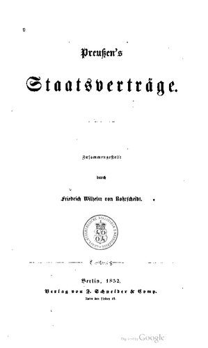 ﻿معاهدات دولتی پروس