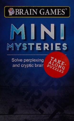 ﻿بازی‌های فکری - To Go - Mini Mysteries: Solve Perplexing Puzzles and Cryptic Brain Teasers
