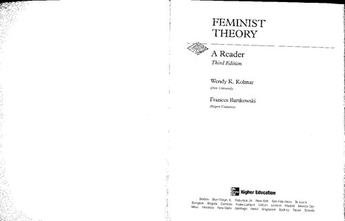 ﻿نظریه فمینیستی: خواننده