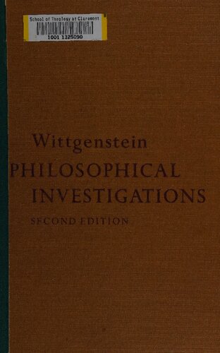 ﻿تحقیقات فلسفی (1967)