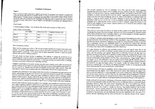 ﻿HKDSE English Language 2018: عملکرد کاندیداها