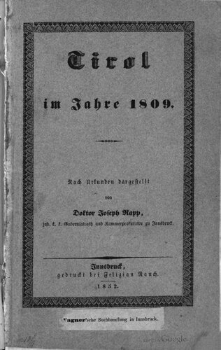 ﻿تیرول در سال 1809