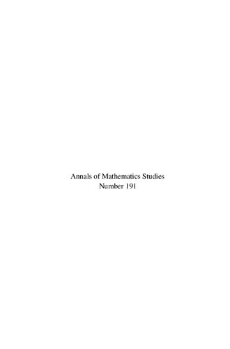 ﻿طبقه بندی گروه های شبه تقلیل دهنده (AM-191) (Annals of Mathematics Studies, 191)