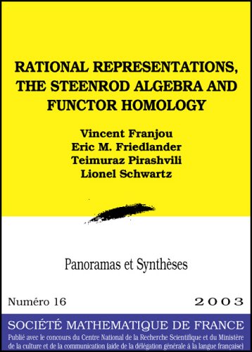 Rational representations, the Steenrod algebra and functor cohomology