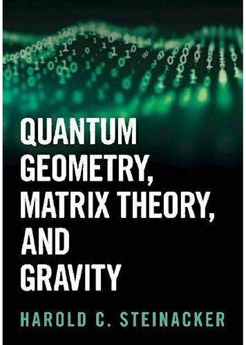 ﻿هندسه کوانتومی، نظریه ماتریس و گرانش