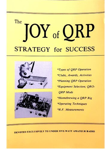 ﻿لذت QRP: استراتژی برای موفقیت