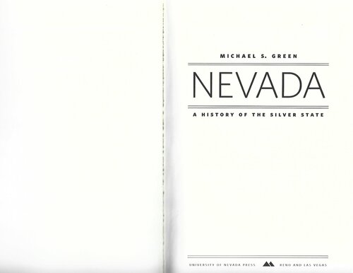 ﻿نوادا: تاریخچه دولت نقره