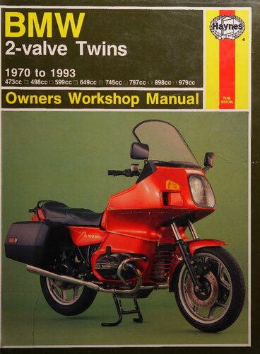 ﻿کتابچه راهنمای کارگاه مالکان هاینس بی ام و دو سوپاپ 1970 تا 1993