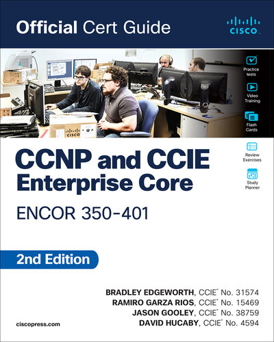 ﻿راهنمای گواهی رسمی CCNP و CCIE Enterprise Core ENCOR 350-401