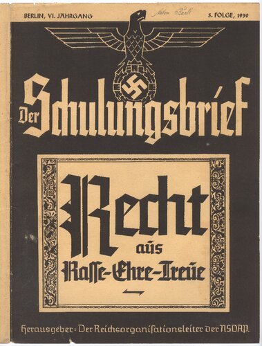 ﻿نامه آموزش NSDAP 1939_05 