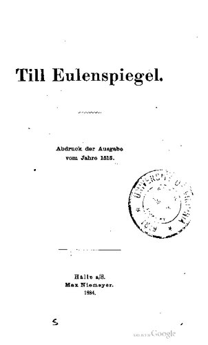 ﻿تا Eulenspiegel 1515