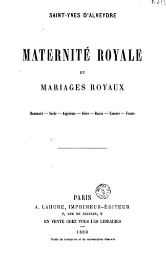 ﻿زایشگاه سلطنتی و عروسی سلطنتی