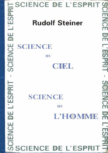 ﻿Science du ciel، Science de l'Homme